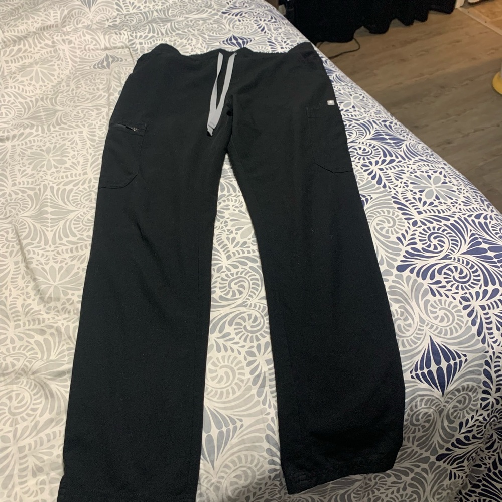 Figs high waisted yola skinny scrub pants - Picture 2 of 5